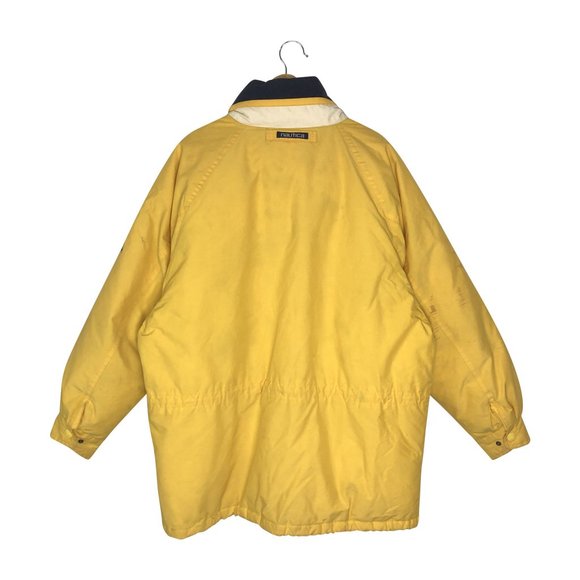 Vintage Nautica Sail Down Coat - Men's Large - Picture 2 of 5